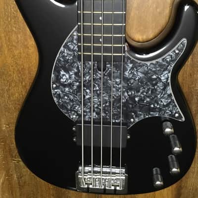 Modulus Flea FB 5  2007 Black with graphite pickguard image 6