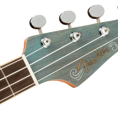 Fender Dhani Harrison Ukulele Turquoise image 6