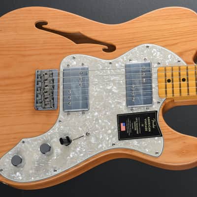 Fender American Vintage II 1972 Telecaster Thinline - Aged Natural image 1