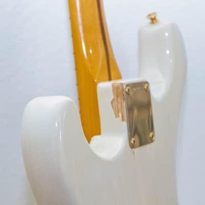 Mary Kaye Ash Custom Shop Fender Stratocaster 1986 57’ Neck & 1987 62’ Body White image 5