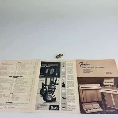 Fender Fine Electric Instruments Price List 1963 image 3