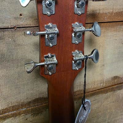 Yamaha A5R A.R.E. Acoustic/Electric Guitar - Vintage Natural w/ Hard Case image 13