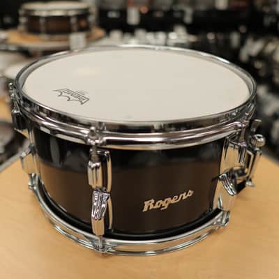 Early 70s Rogers 7x13" Script Badge Snare Drum (Converted Tom) image 2
