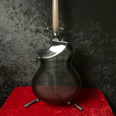 Ibanez AEWC400 Acoustic-Electric Guitar - Transparent Black Sunburst High Gloss image 5