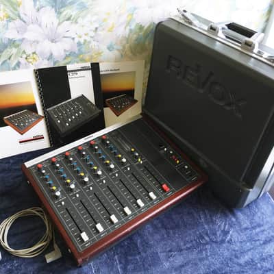 Studer Revox C279 Analogue Mixing Console w/original factory OHSC + 3 Original Manuals image 2