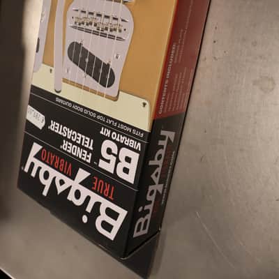 Bigsby B5F Fender Telecaster Vibrato Kit with Fender "F" Stamp, Polished Aluminum image 4
