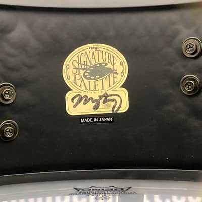 Tama - 5x12" Mike Portnoy Signature MP125 Melody Master Snare Drum - Hammered Flat Black 2000s–early 2010s image 10