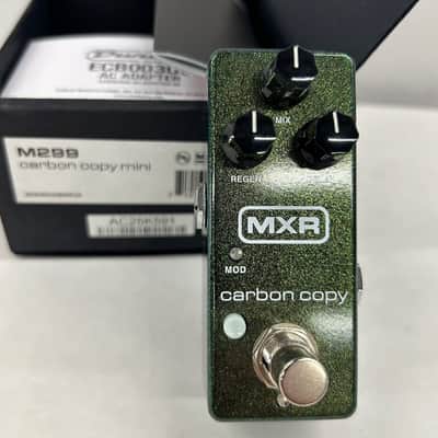 MXR M299 Carbon Copy Mini Analog Delay 2019 - Present - Green image 1