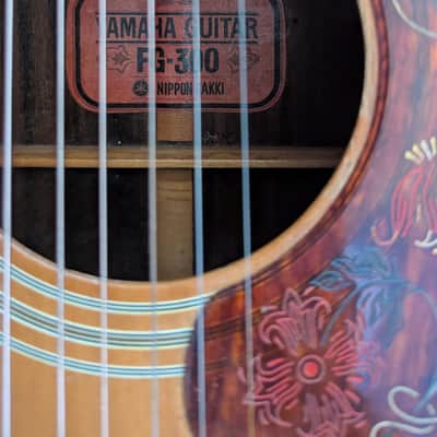 1971 Yamaha FG-300 - Natural image 3