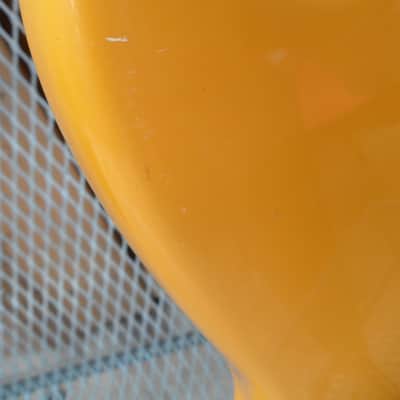 1969 Fender Mustang Custom Orange with racing stripes Excellent image 20