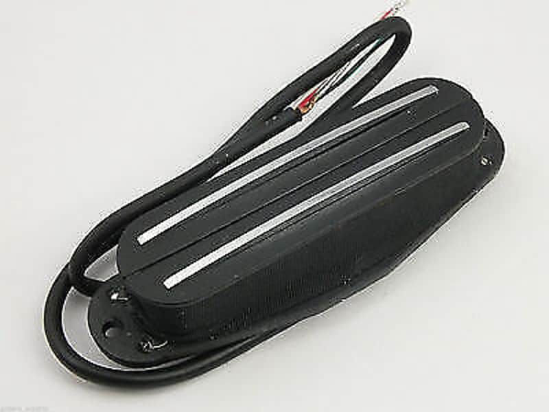 Artec SBA77C Chrome Hot Rail Single Coil Humbucker Pickup image 1