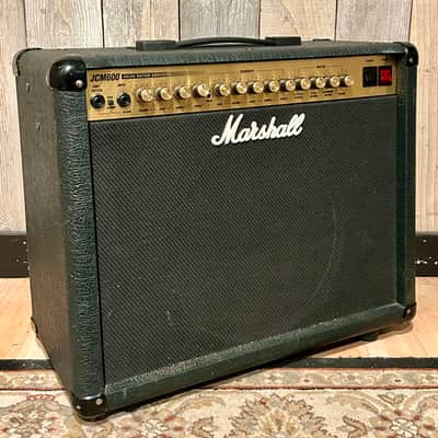 1998 Marshall JCM 600 Model 601 60-Watt 1x12 Guitar Combo - Black, Killer Tube Amp Combo, Made In England ! image 2