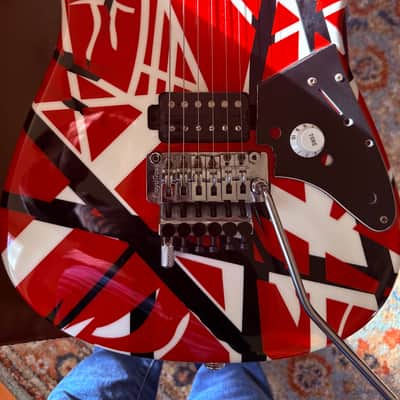 Charvel EVH Art Series 2004 - 2007 - Red / White / Black image 5