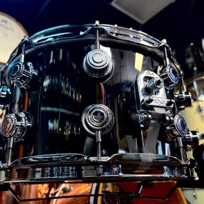 DW 14x8 Collector’s Black Nickel Over Brass Snare Drum image 4