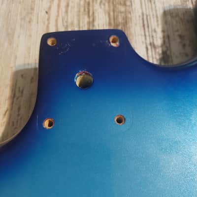 Custom Blueburst Stratocaster Body Husk Project Alder image 6