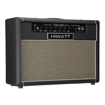 Hiwatt T-Series TB40/20 40/20-Watt 2x12 Tube Combo Amplifier - Black - Open Box image 1