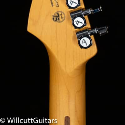 Fender American Ultra Luxe Stratocaster Maple Fingerboard Plasma Red Burst (132) image 6
