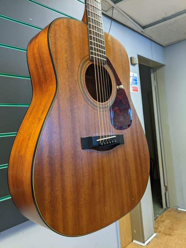 Yamaha FG502M Natural Open-Pore Acoustic Guitar | Reverb