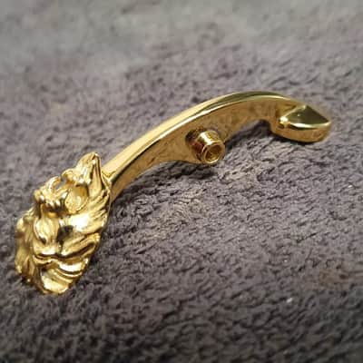 Hand Made YAMAHA trumpet Water Key 24k Gold Plated image 6