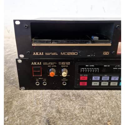 Akai S612 with MD280 - Audio Sampler - Good w/ Manuals image 17