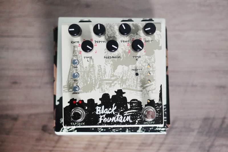 Old Blood Noise Endeavors Black Fountain Stereo 2025 Cream image 1