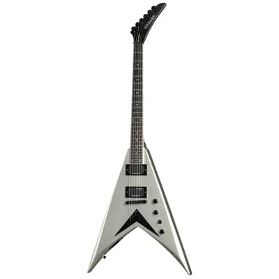 Kramer Dave Mustaine Vanguard Signature Electric Guitar, Silver Metallic - Open Box Demo image 1
