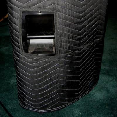 Yorkville YX15P Cover SINGLE - Black With White Topstitching image 3