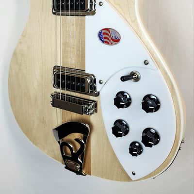 Rickenbacker 620 Maple Glo, Stereo, NEW Gotoh Tuners, Rosewood FB, HSC image 8