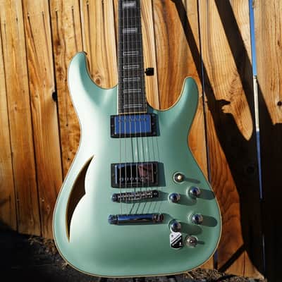 Schecter DIAMOND SERIES C-1 EA Classic - Pellham Blue 6-String Electric Guitar (2023) image 4
