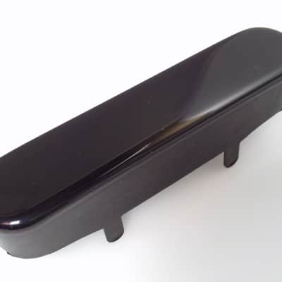 True custom Shop® Black finish over Nickel Silver Vintage Cut Neck Pickup Cover for Fender Tele image 1