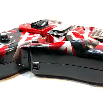 Vintage Darth Vader action figure case made into a electric guitar Darth Halen-caster 2022 Edit vanHalen style image 6