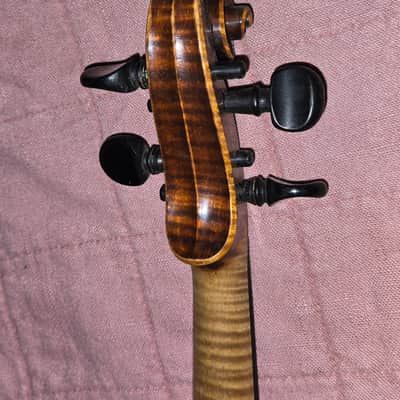 Vintage1922 American 4/4 Violin by FE Beardsley Traverse City Michigan Branded image 14