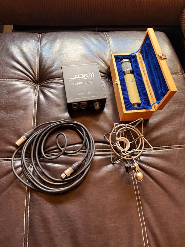 ADK Microphones Z-Mod Z-251 Large Diaphragm Multipattern Tube Condenser Microphone 2012 - 2021 - Green image 1