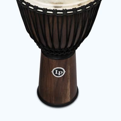 Latin Percussion LP 12 1/2" Rope Tuned Djembe - Siam Walnut (LP799-SW) image 5