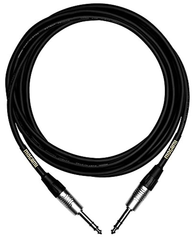 Mogami MCP SS 03 | 3 Foot CorePlus TRS to TRS Cable image 1