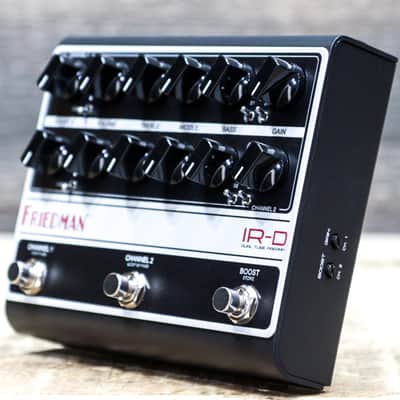 Friedman IR-D Dual Tube Preamp & DI / IR Technology Compact Size Effect Pedal image 2