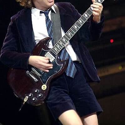 Gibson Angus Young SG Artist Proof one of 12 made ! image 12