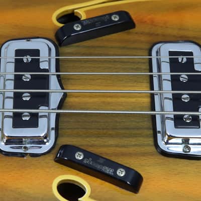 1967 Fender Coronado Bass II - Wildwood "Rainbow Golds" image 13