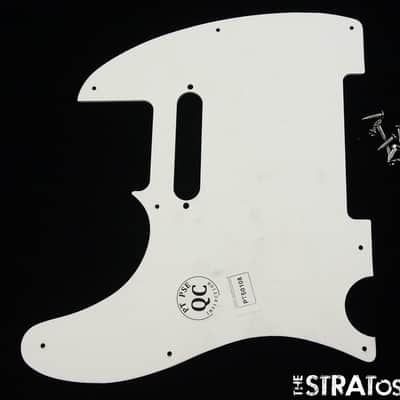 Fender Standard Telecaster Tele PICKGUARD, Part 3 Ply White! image 2