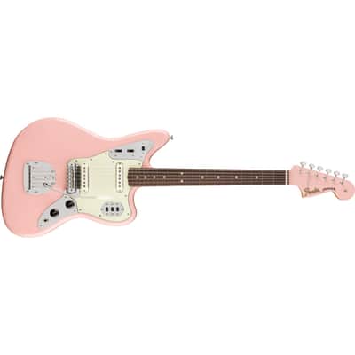 Fender Vintera III Mid 60s Jaguar Guitar w/ Gig Bag - Shell Pink image 4