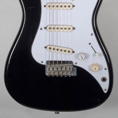 1985 Squier Bullet Strat (Made in Japan, Black) image 2