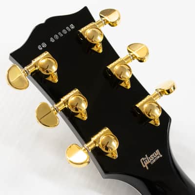 Gibson Custom Les Paul Custom - Ebony with Gold Hardware image 11