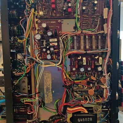 πΆβ¨ Yamaha CR-700 Vintage Receiver w/ Original Wood Case β Recap, Tuner Tested, LED Dial, Serviced/Cleaned (120V) image 13