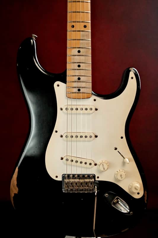 Fender Standard Stratocaster 2010 Heavy Relic w/ Radioshop Black1 Pickups