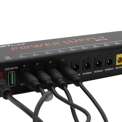 Mosky MPT-10 Guitar Effect Pedal Power Supply 10 Isolated DC Outputs/ 5V USB Out image 4