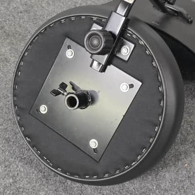 Used Roc-N-Soc Spindle Drum Throne Round Seat Black w/ Back Rest - Good imagen 5
