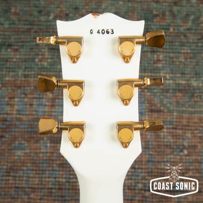 1990 Greco EGW-700 Les Paul Custom Made in Japan Alpine White image 13