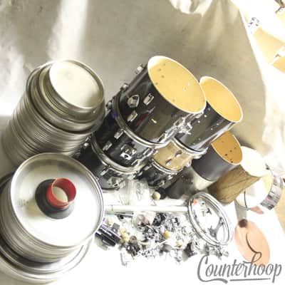 Local Pickup Winsted, CT Tom Drums+Bass Heads+Parts, Shells, Pearl Remo Evans ++ image 2
