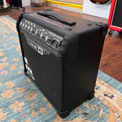 Line 6 Spider II 15 15-Watt 1x8" Digital Modeling Guitar Practice Amp 2004 - 2006 - Black image 2