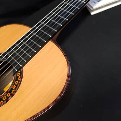 New Jose Ramirez Cedar Estudio 140 Classical Nylon String Guitar w/ Logo'd Hard Case image 10